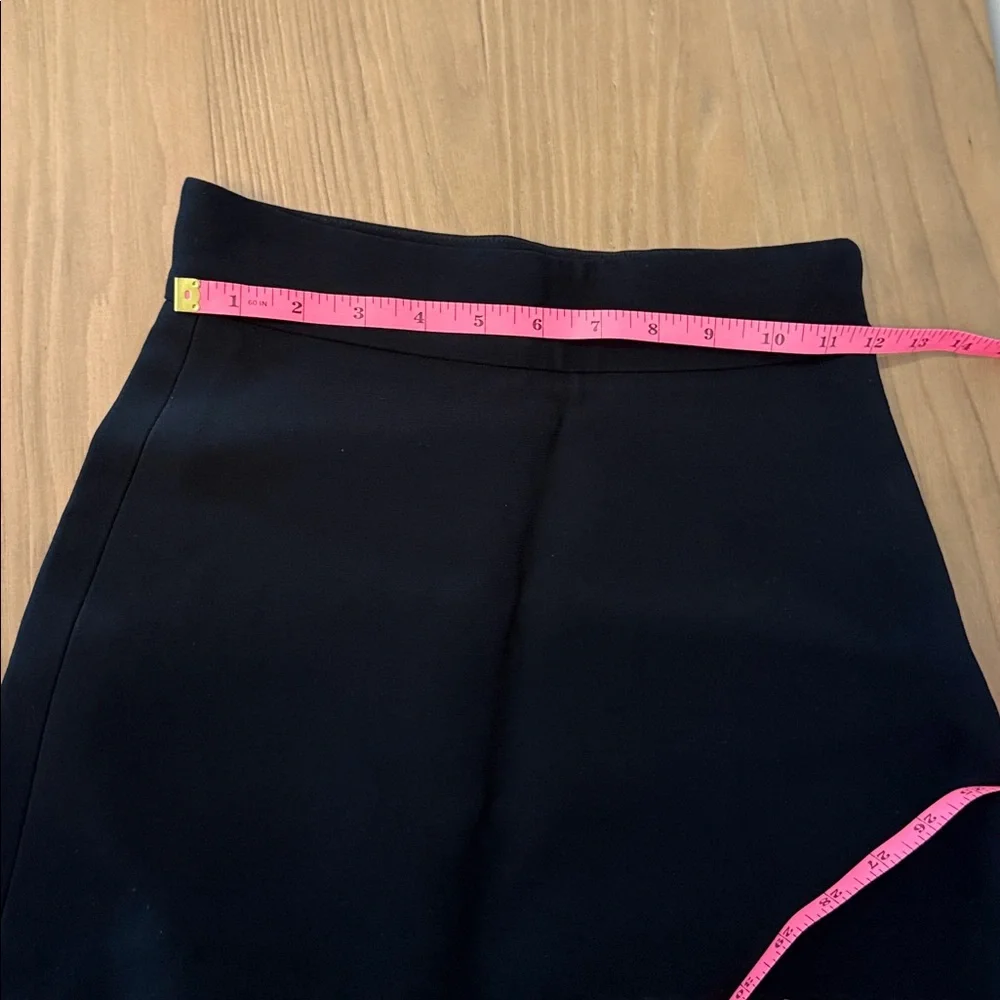 Miu Miu Black Wool Embellished Mini Skirt 36